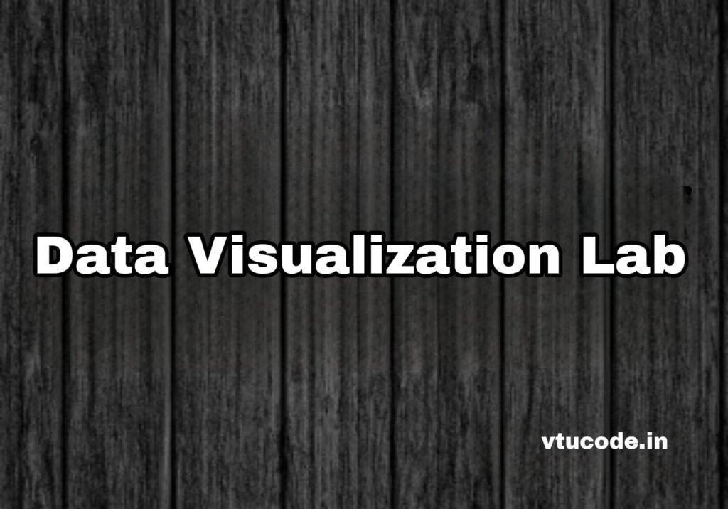 Data Visualization Lab BAIL504