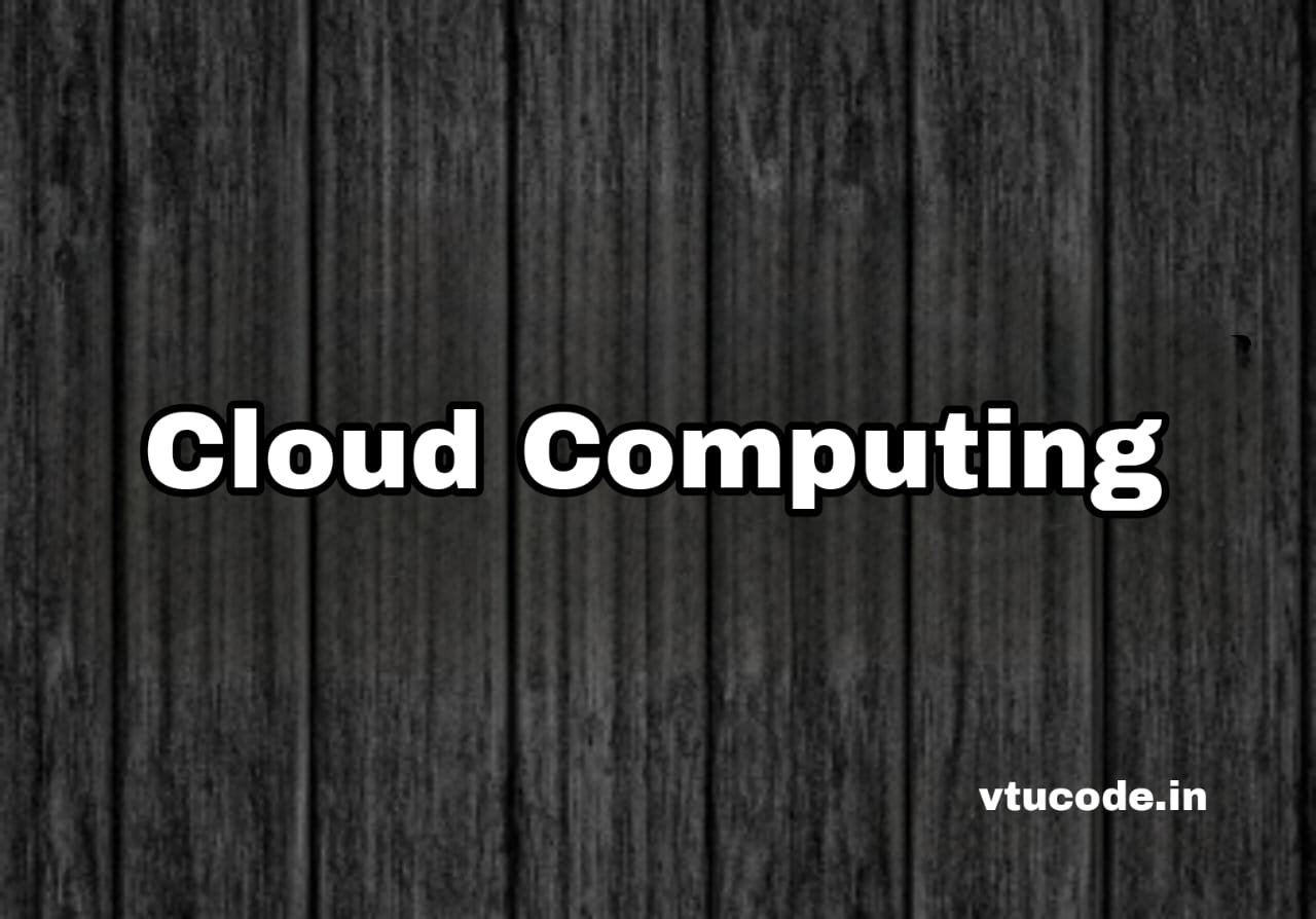 Cloud Computing 21CS72