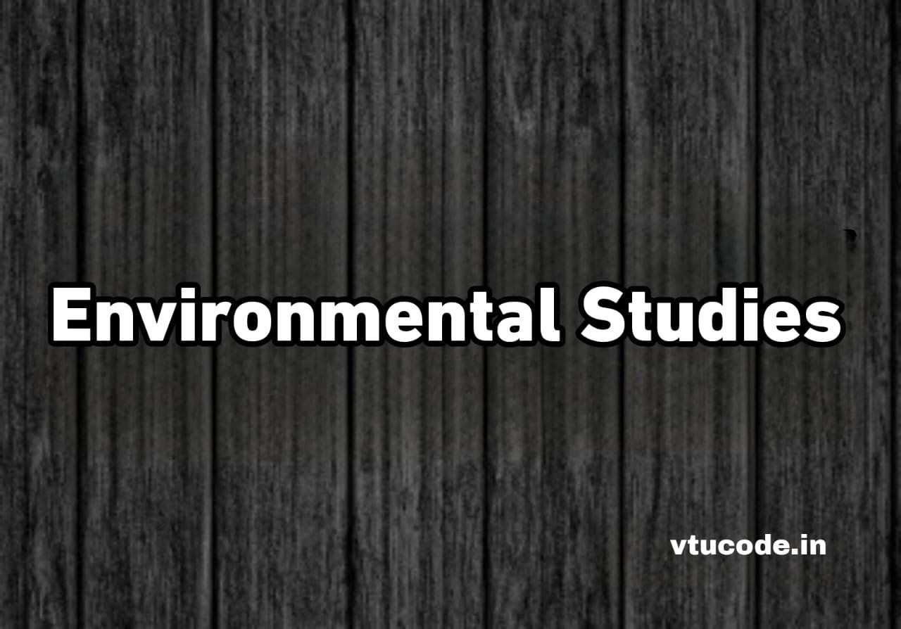 Environmental Studies BESK508