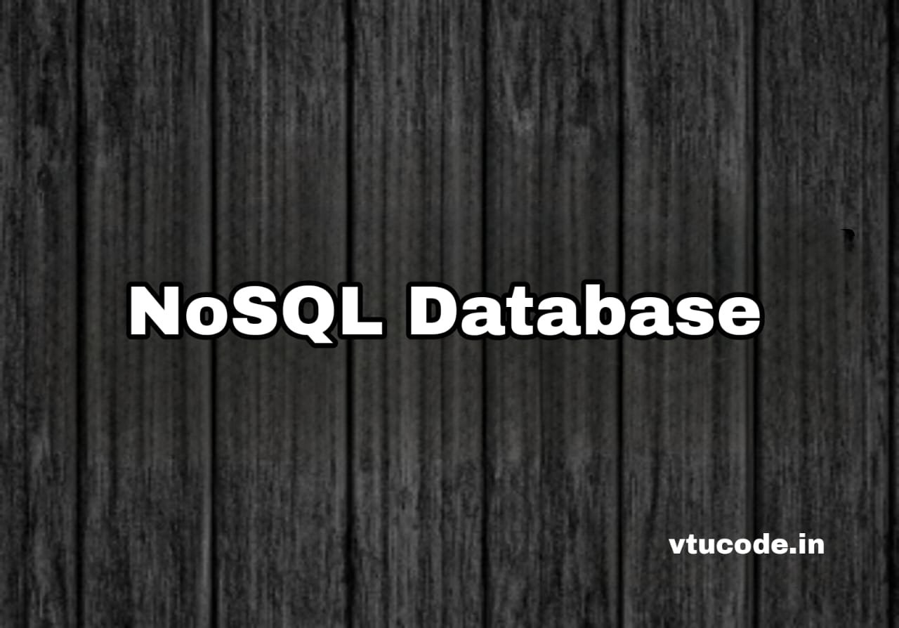 NoSQL Database 21CS745